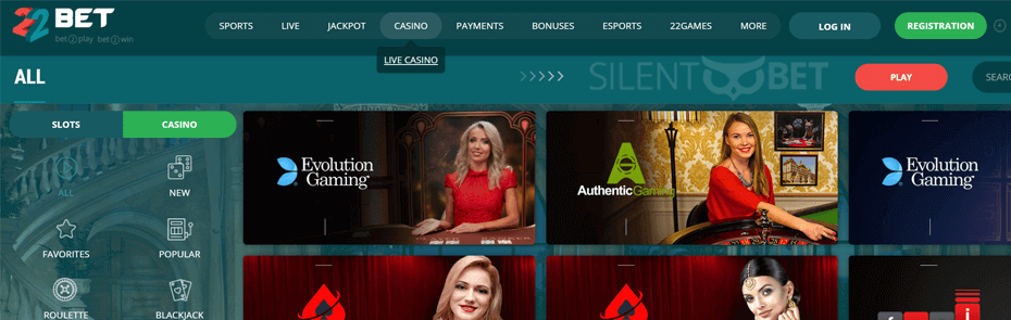 Giới thiệu tổng quan nhà cái uy tín 22BET