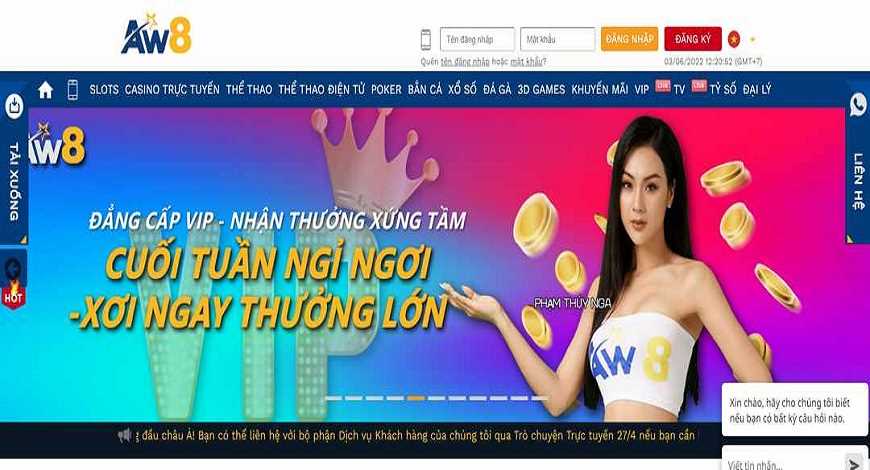 Giới thiệu tổng quan nhà cái uy tín AW8