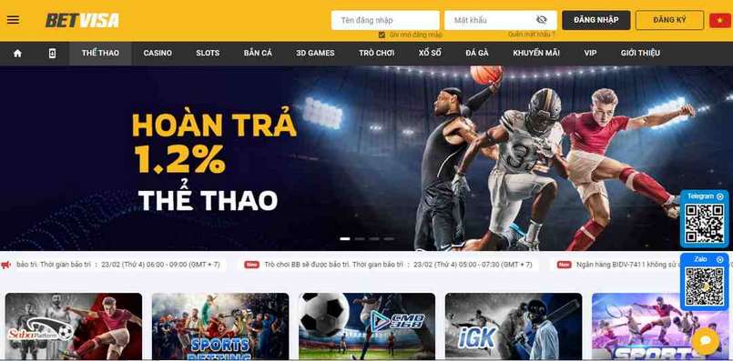Cách đăng ký/đăng nhập nhà cái Betvisa