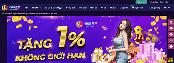 Sản phẩm cá cược tại nhà cái EGB99
