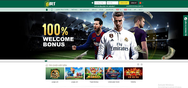 Giới thiệu tổng quan nhà cái uy tín 6Bet