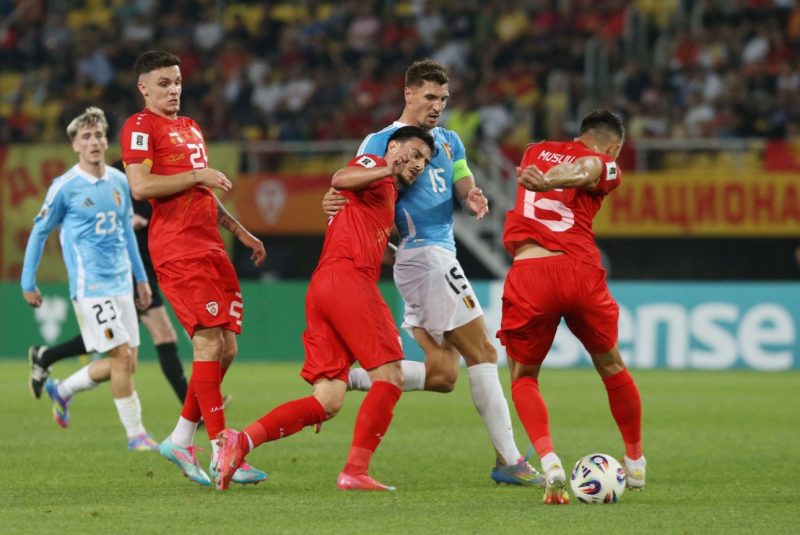 Bỉ vs Bắc Macedonia