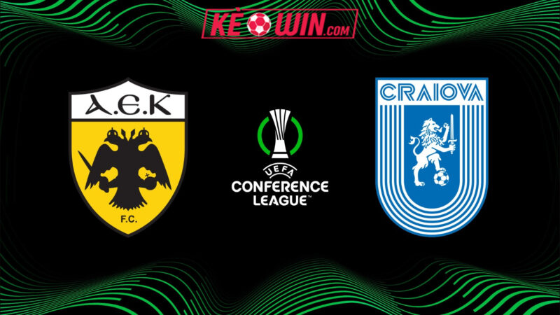 AEK Athens vs Universitatea Craiova – Kèo bóng đá 03h00 19/12/2025 – Conference League